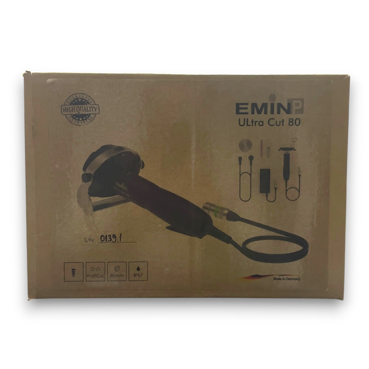 EMIN Ultra Cut Ø80 mm Profesyonel Döner Kesme Bıçağı