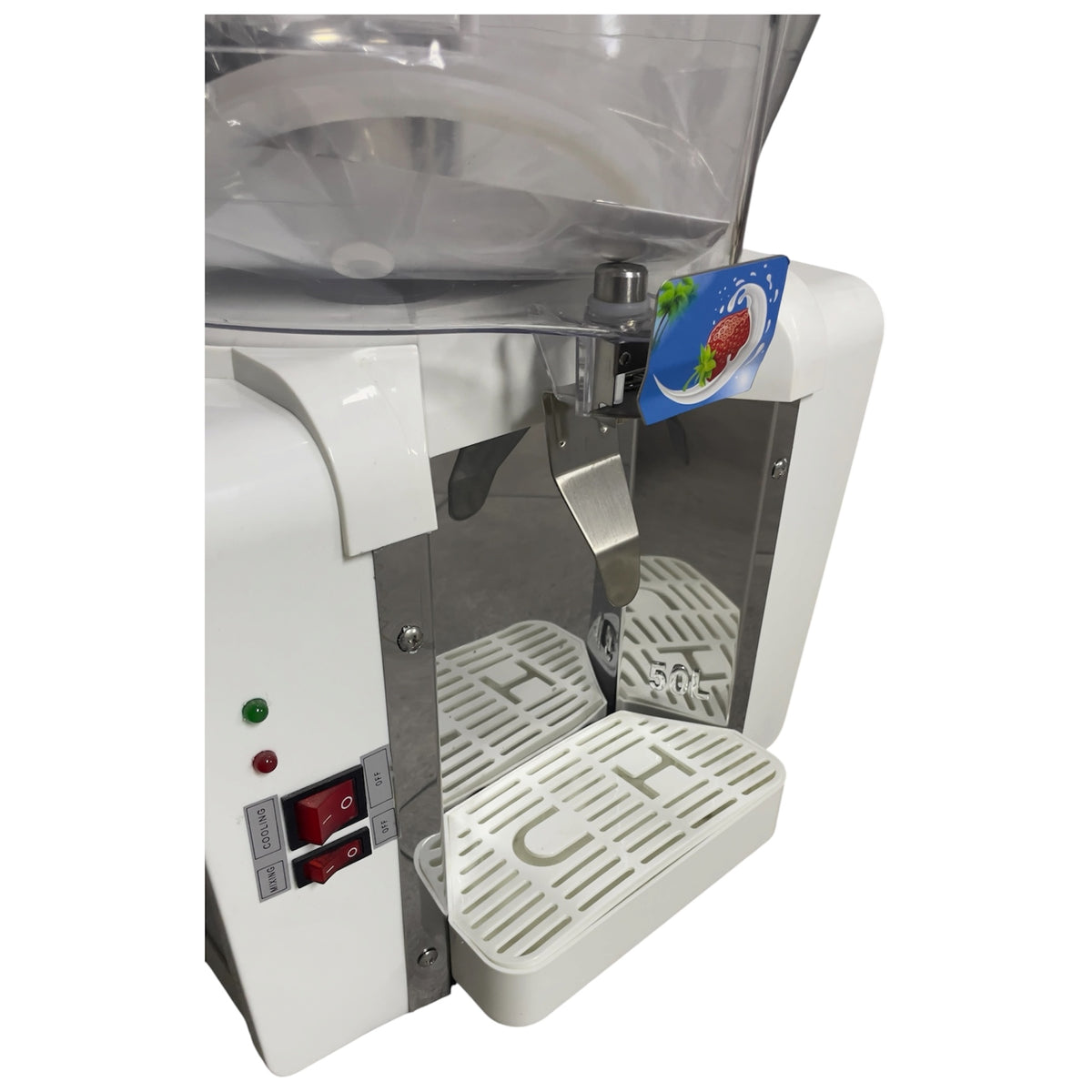 Ayran- & Saftspender 50 Liter – Kaltgetränkespender 380 W