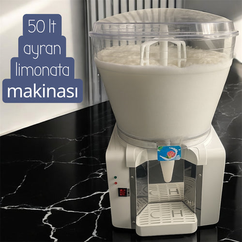 Ayran- & Saftspender 50 Liter – Kaltgetränkespender 380 W