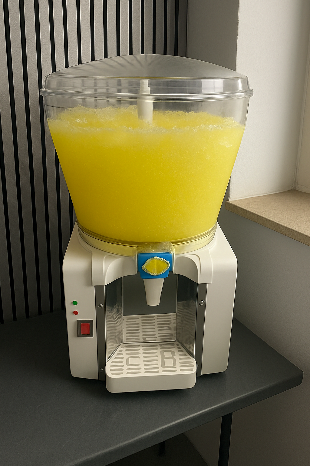 Ayran- & Saftspender 50 Liter – Kaltgetränkespender 380 W