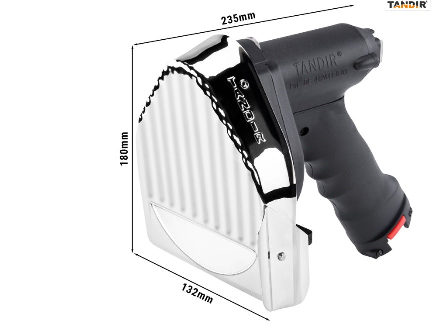 TANDIR® | Dönerschneider II 120 - inkl. 2 Messer, Schleifstein, Kabel & Tischnetzteil